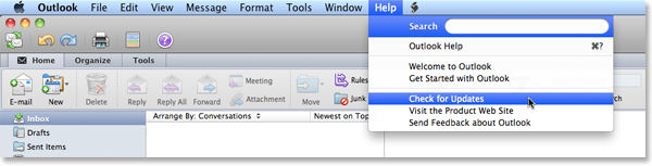 i have an extra inbox outlook for mac